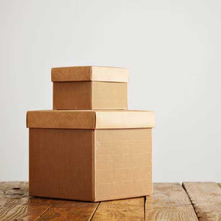 Cardboard boxes