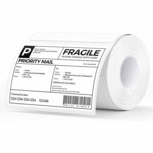 4" x 3" Rectangle Thermal