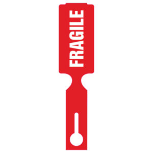 Fragile Loop Through Tags 254x61mm